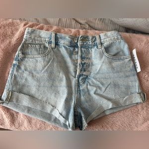 Pacsun Vintage High Rise Jean Shorts